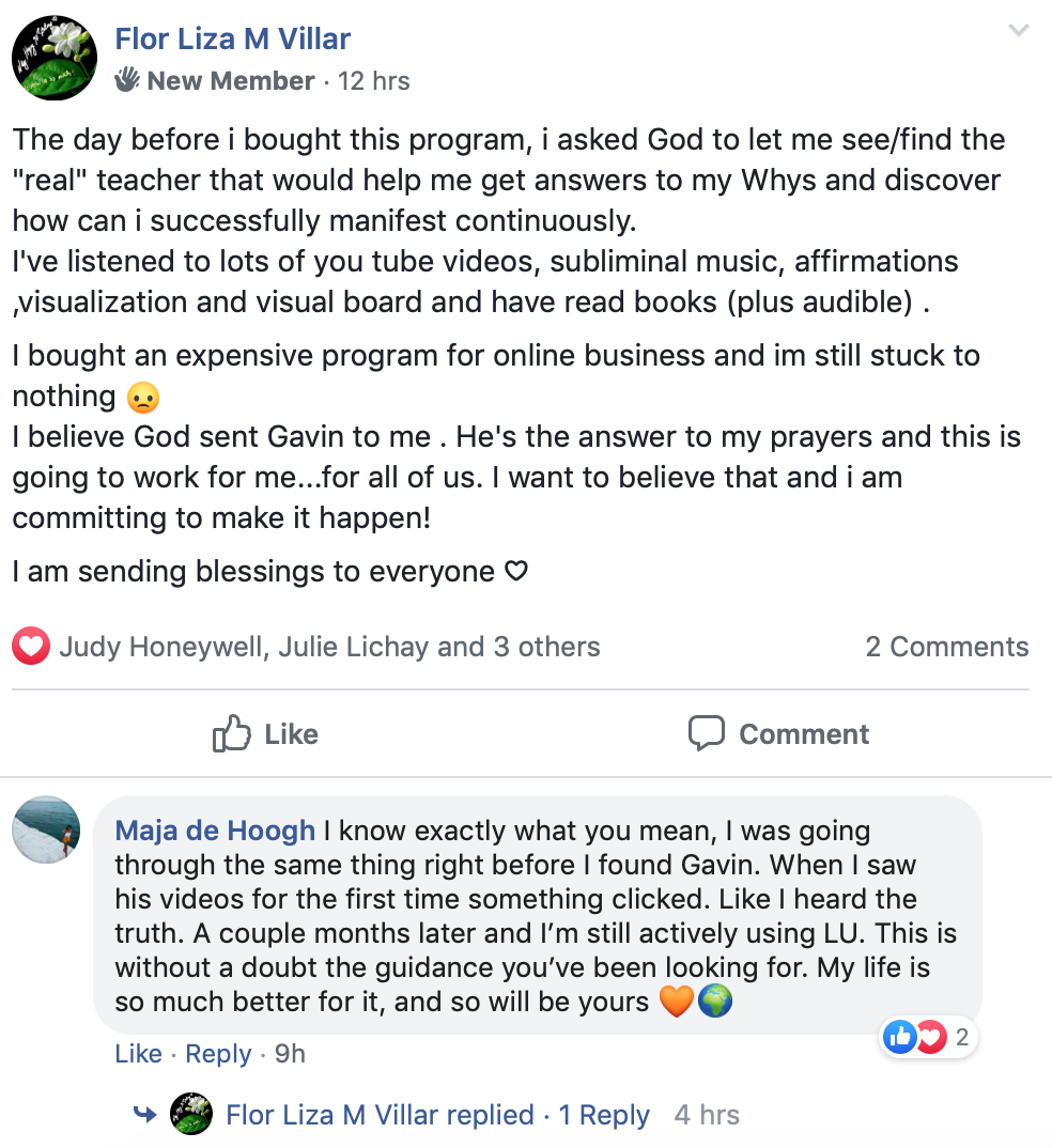 Flor Liza Maja: God sent Gavin