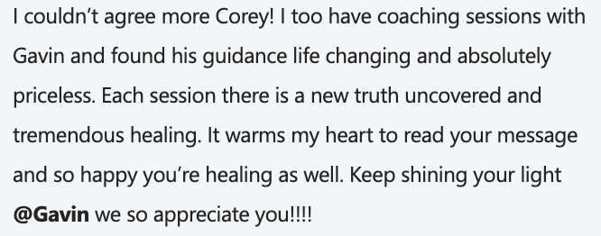 Life changing healing sessions